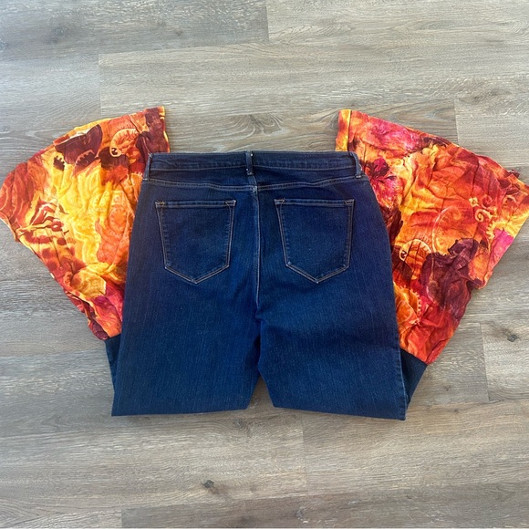 Upcycled Hippie Bell Bottoms - Picture 2 of 2